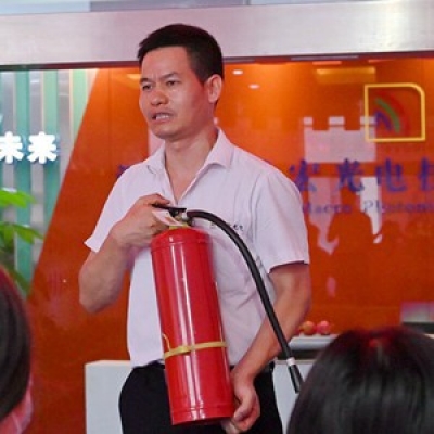 安全工作無小事 納宏光電開展消防疏散演練